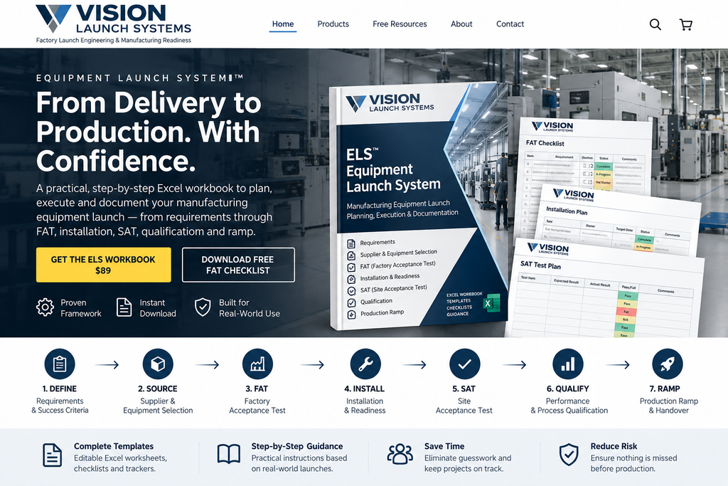 Vision Launch Systems ELS Professional Equipment Launch System