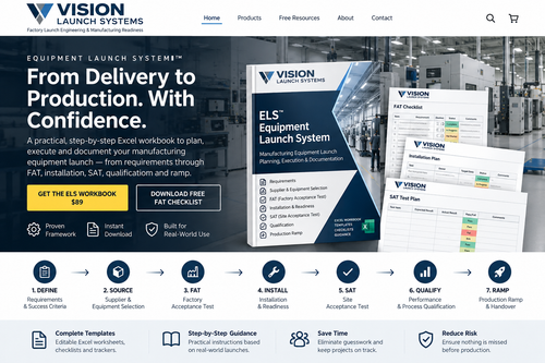 Vision Launch Systems ELS Professional Equipment Launch System